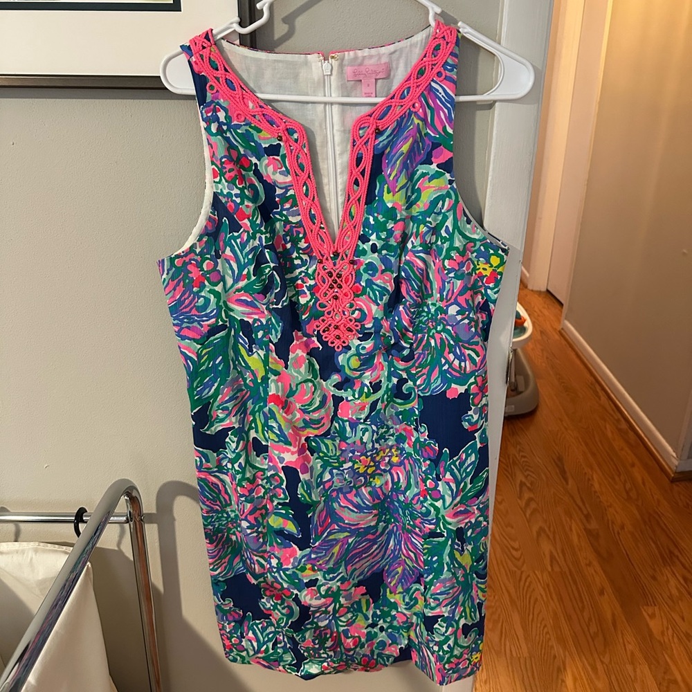 Lilly Pulitzer Pink and Blue Dress